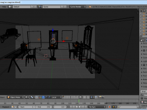 magician room 3D 模型