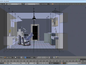 dentist clinic 3D Model