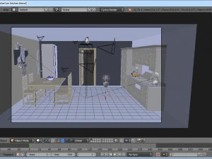 classic kitchen 3D Model
