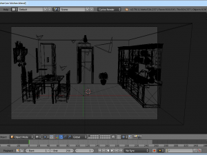 classic kitchen 3Dモデル
