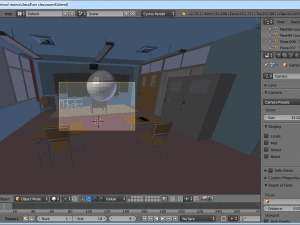 classroom 3D मॉडल