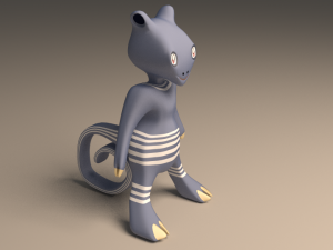 pokemon a 3D मॉडल