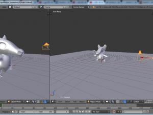 pokemon d Model 3D