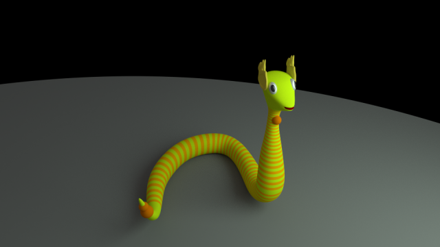 snake pokemon 3D मॉडल .c4d .max .obj .3ds .fbx .stl .blend 