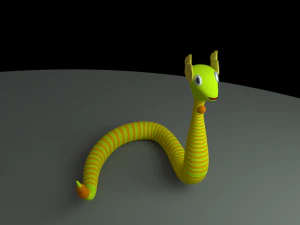 snake pokemon 3D Model