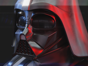 darth vader bust Modelo 3D