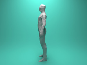 low poly human vr - ar - low-poly 3D मॉडल
