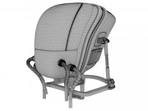 robot head character head 3D Model