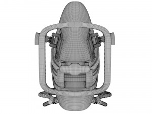 robot head character head 3D Model