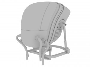 robot head character head 3D Model