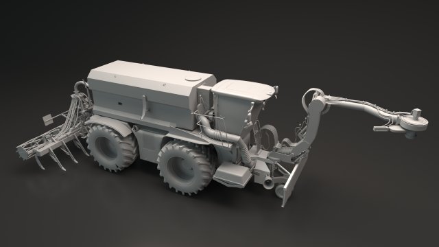 xerion farming vehicle 3D 模型 .c4d .max .obj .3ds .fbx .stl .blend 