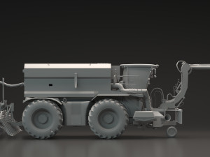 xerion farming vehicle 3D 模型