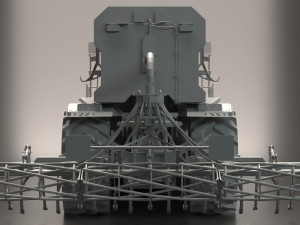 xerion farming vehicle 3D 模型