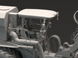 xerion farming vehicle 3D 模型