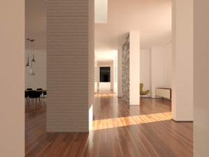 modern design interior 3D Model