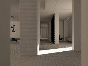 modern design interior 3D-Modell