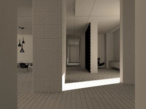 modern design interior 3D Model