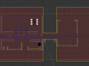 modern design interior 3D Model