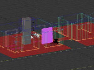 modern design interior 3D Model