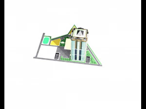 complesso residenziale Modello 3D