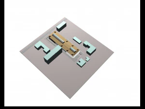 business center project 3D Model