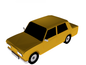 vaz2106 ussr car Modello 3D