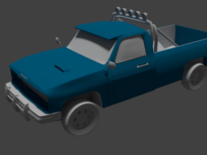 chevrolet-silverado 3D मॉडल