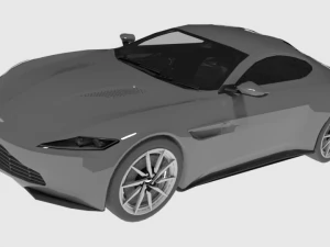 aston martin 3D Model
