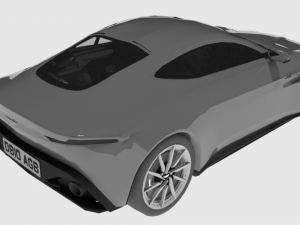 aston martin 3D मॉडल