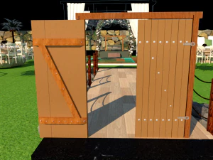 wedding open hall 3D Model