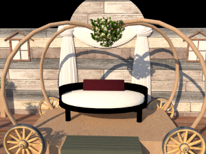 wedding kushah Modelo 3D