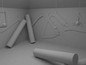mysterious studio 3D Model