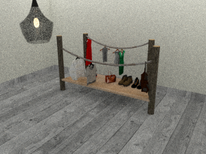 clothes hanger 3D Модель