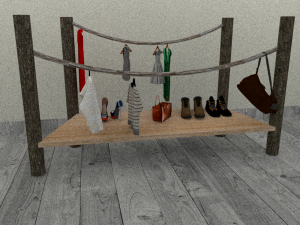 clothes hanger 3D 모델