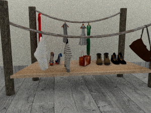 clothes hanger 3D 모델