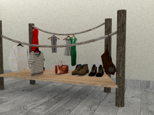 clothes hanger 3D 모델