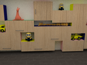 baby library 3D मॉडल