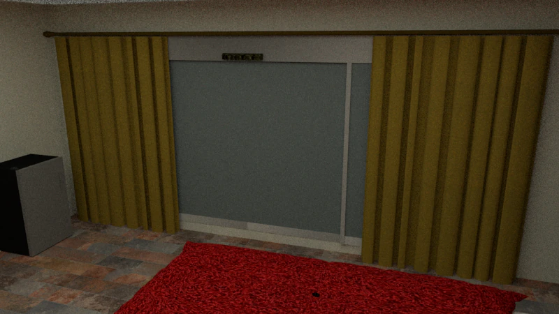 chalet bedroom resort 3D Model .c4d .max .obj .3ds .fbx .stl .blend 