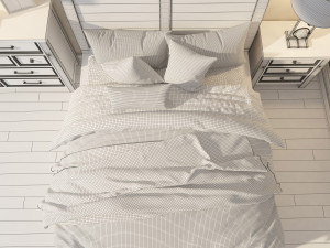 thomas cole bedroom 3D मॉडल
