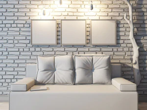 sofa lisbon hoff 3D Model