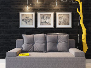 sofa lisbon hoff 3D Model