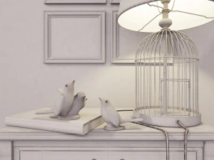 nightstand leontina 3D Model