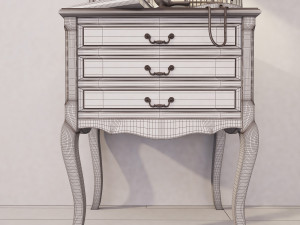 nightstand leontina Modèle 3D