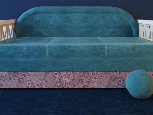 sofa provence 3D-Modell