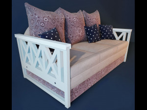 sofa provence 3D-Modell