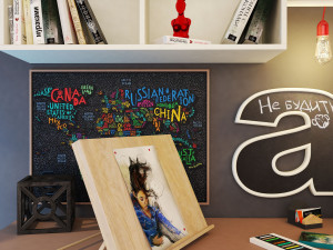 desk grand model Modello 3D