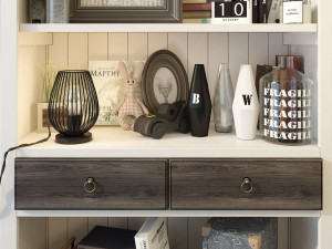 shelving folk smoky wellige 3D Model