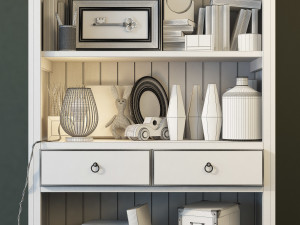 shelving folk smoky wellige 3D Model