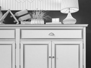 sideboard palermo with doors and drawers 3D 模型