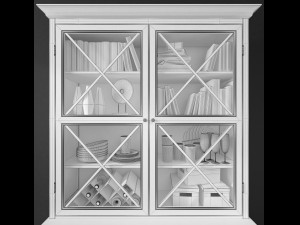 wardrobe - sideboard palermo 3D Model